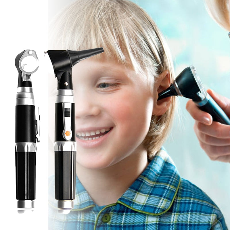 Otoscope avec 8 embouts